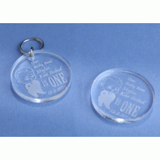 BABY BIRTHDAY BABY BOSS ROUND ACRYLIC TAGS BOMBONIERE FAVOURS LASER ENGRAVED